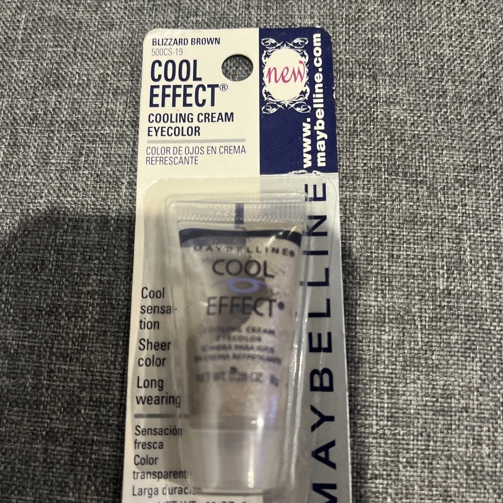 MAYBELLINE Cool Effect Cooling Cream Eye Color Blizzard Brown